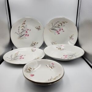 Set of 6 Dishes - Mountain Bell by Royal Duchess
